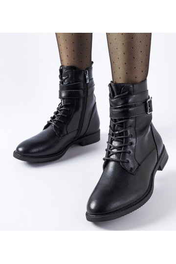 Botines Pompi clásicos negros