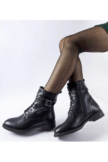 Botines Pompi clásicos negros 2