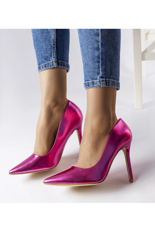 Delis Tacones altos metalizados en... Delis Tacones altos metalizados en...