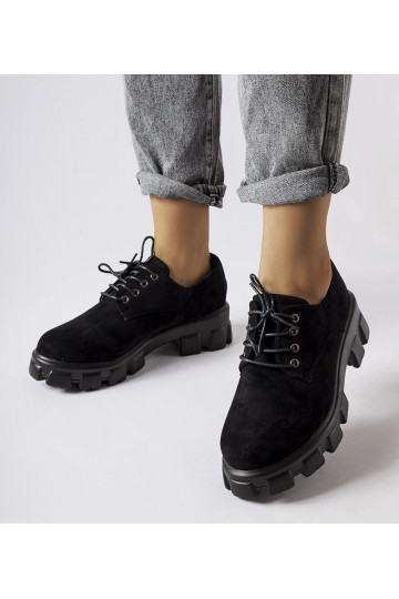 Zapatos planos Cloutier negros 2