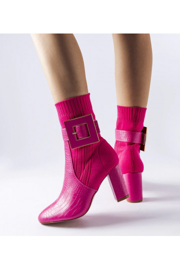 Botas tipo calcetín con...