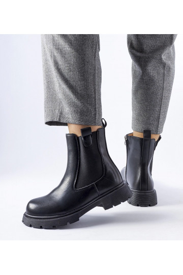 Botines clásicos negros... 2