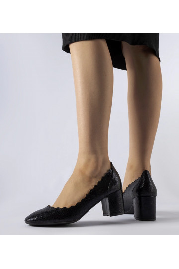 Zapatos de salón negros con... 2