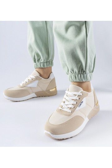 Zapatillas de tela beige... 2