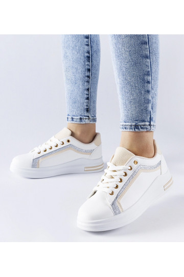 Zapatillas blancas con...