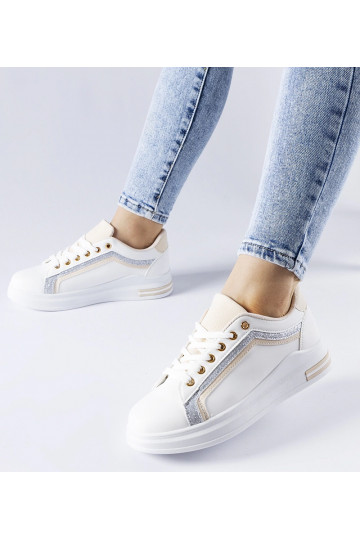 Zapatillas blancas con... 2