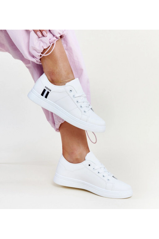 Zapatillas blancas de mujer con...