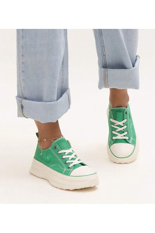 Zapatillas deportivas verdes con...