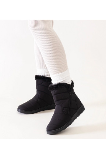 Botas de nieve negras... 2