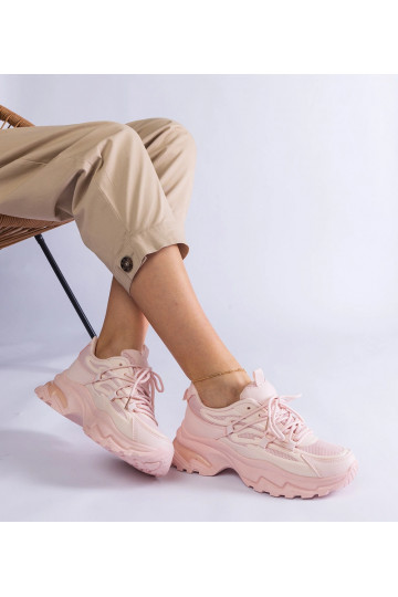 Zapatillas deportivas rosas...