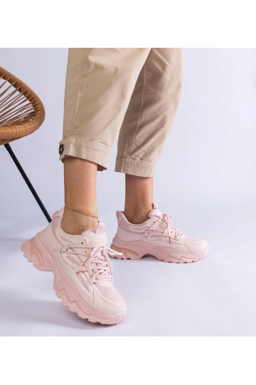 Zapatillas deportivas rosas... 2