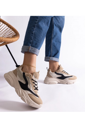 Zapatillas de mujer beige y... 2