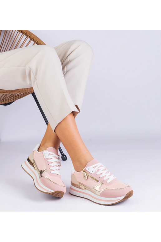 Zapatillas deportivas rosas con...