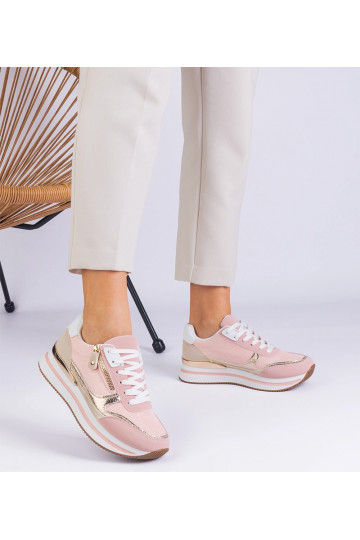 Zapatillas deportivas rosas... 2