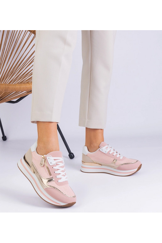 Zapatillas deportivas rosas con...