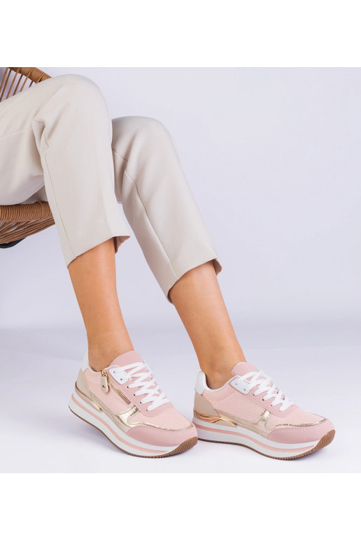 Zapatillas deportivas rosas con...
