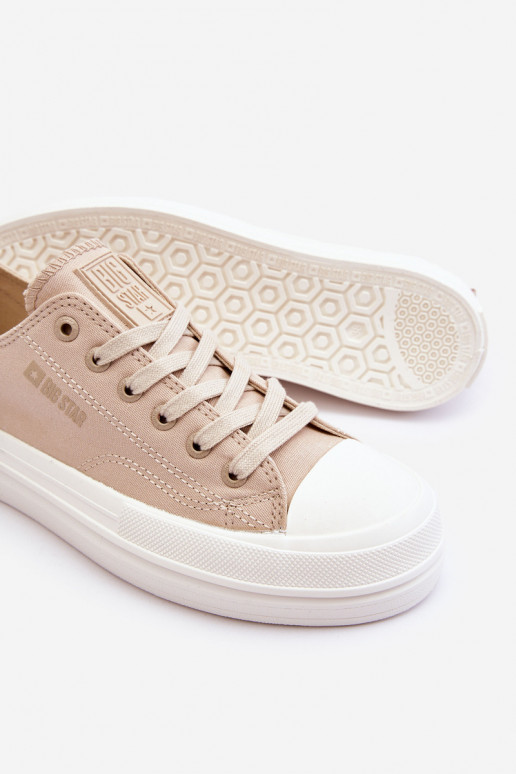 Bajo con cordones Zapatillas Big Star LL274969 beige Bajo con cordones Zapatillas Big Star LL274969 beige
