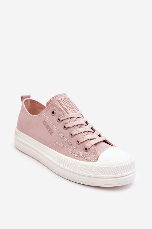 Bajo con cordones Zapatillas Big Star LL274970 Nude