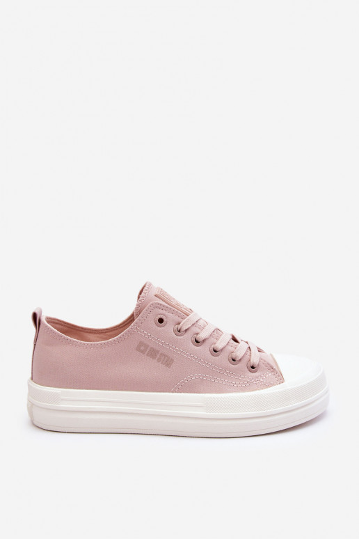 Bajo con cordones Zapatillas Big Star LL274970 Nude