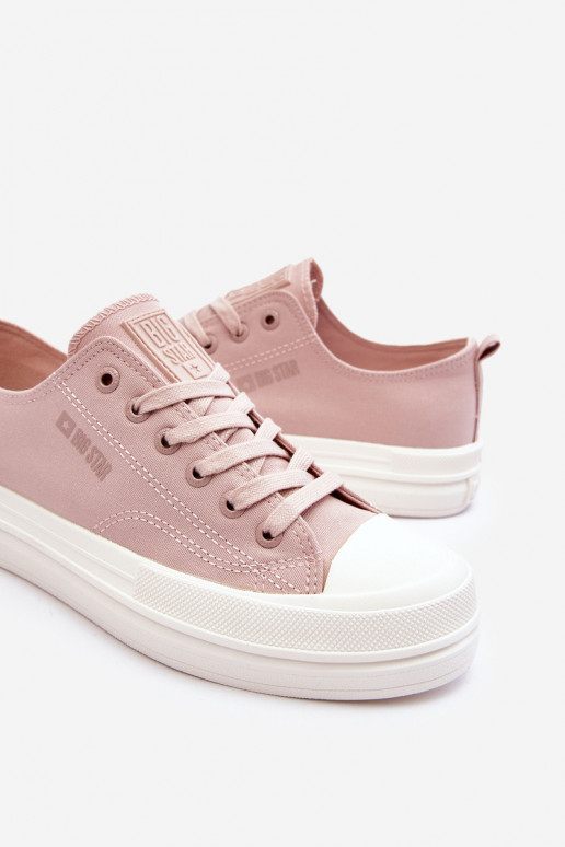 Bajo con cordones Zapatillas Big Star LL274970 Nude