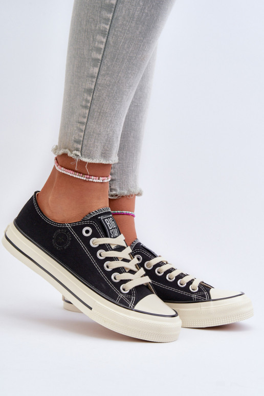 Bajo Zapatos de ocio Big Star NN274269 de color negro