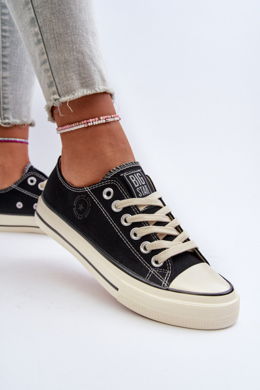 Bajo Zapatos de ocio Big Star NN274269 de color negro