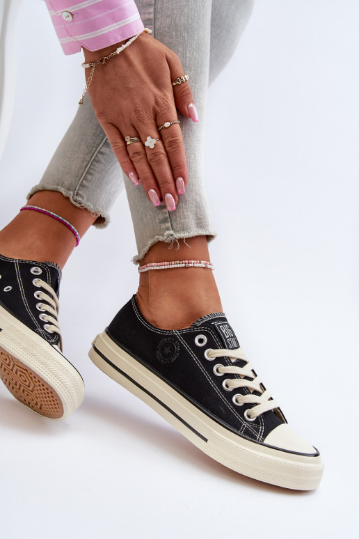 Bajo Zapatos de ocio Big Star NN274269 de color negro