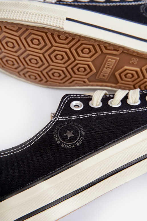 Bajo Zapatos de ocio Big Star NN274269 de color negro