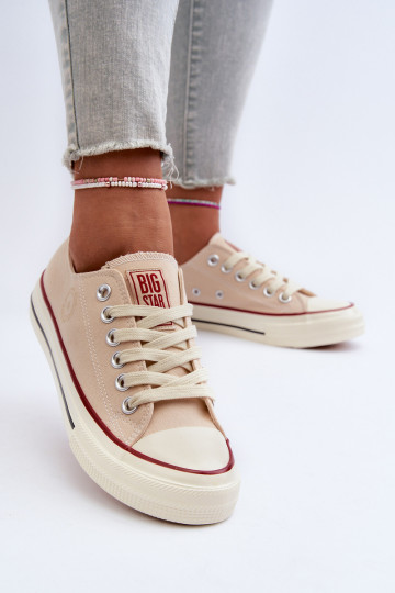 Bajo Zapatos de ocio Big Star NN274272 beige