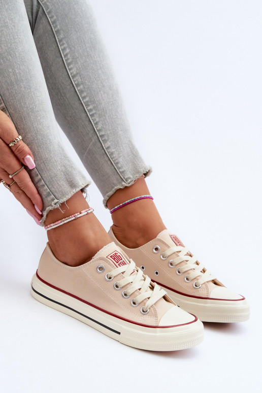 Bajo Zapatos de ocio Big Star NN274272 beige