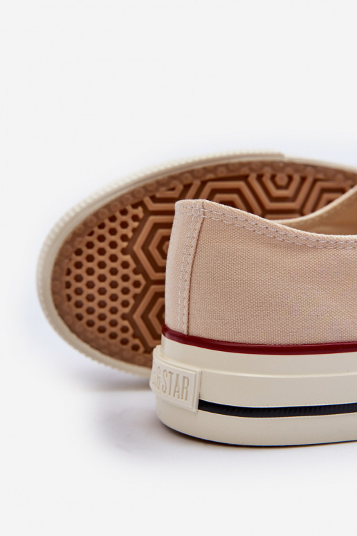 Bajo Zapatos de ocio Big Star NN274272 beige