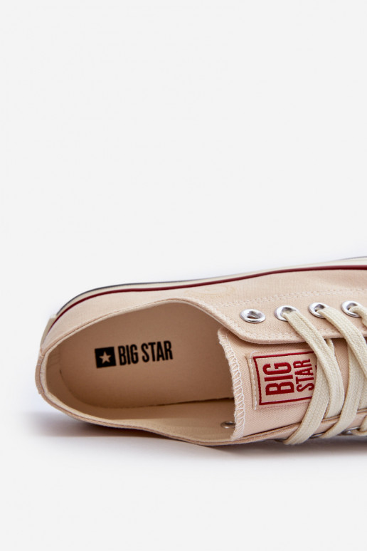 Bajo Zapatos de ocio Big Star NN274272 beige