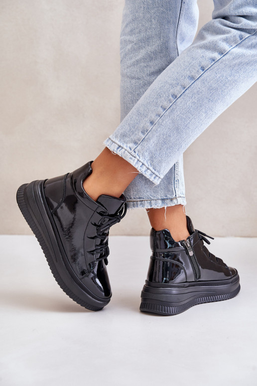 Zapatillas deportivas de piel natural...