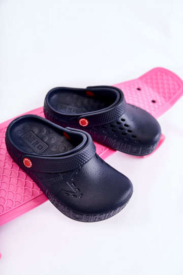 Infantil Zapatillas ligeras cocodrilos Big Star II375002 azul oscuro 2