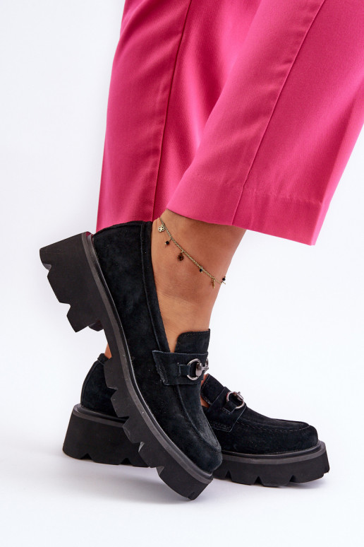 Mocasines de mujer de ante en color... Mocasines de mujer de ante en color...