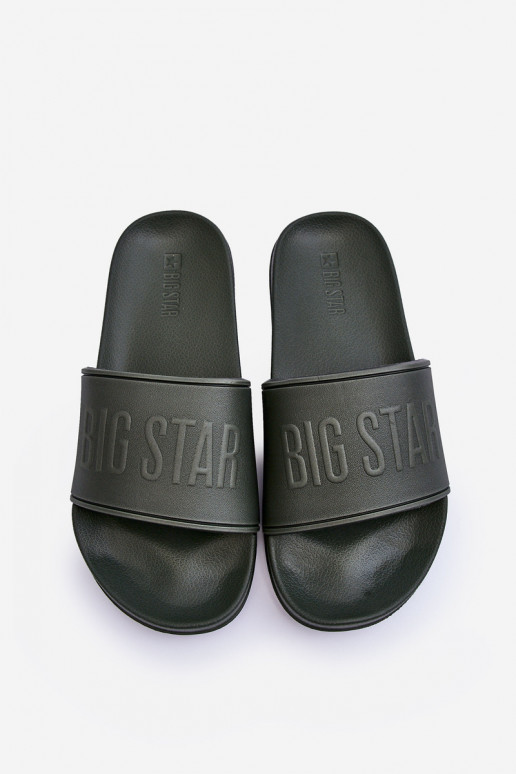 Pantuflas ligeras de espuma Tiene quesculino Big Star MM174324 de color caqui