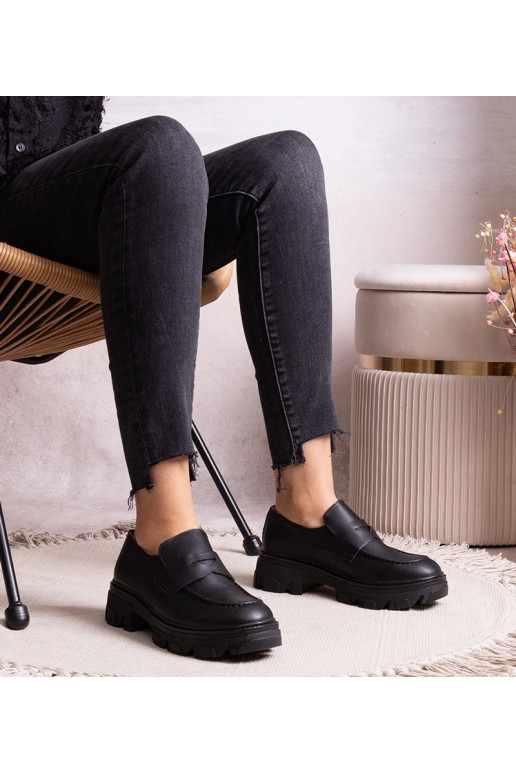 Zapatos negros de eco piel Kirna