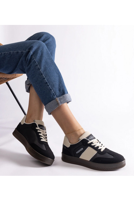 Zapatillas negras de plataforma con...