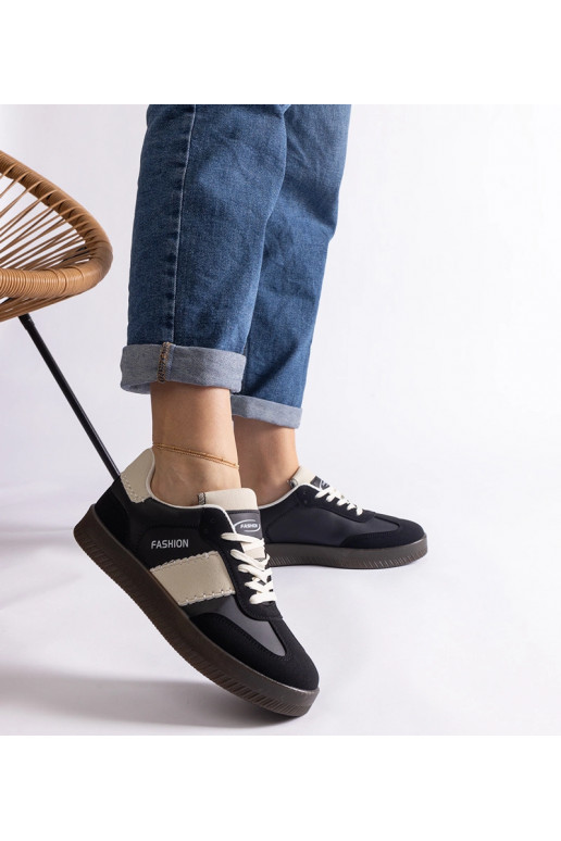 Zapatillas negras de plataforma con...