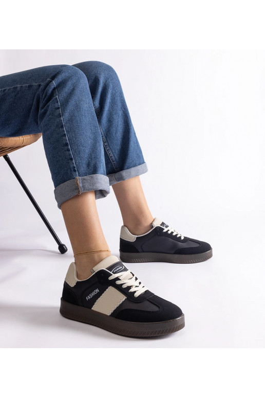 Zapatillas negras de plataforma con...