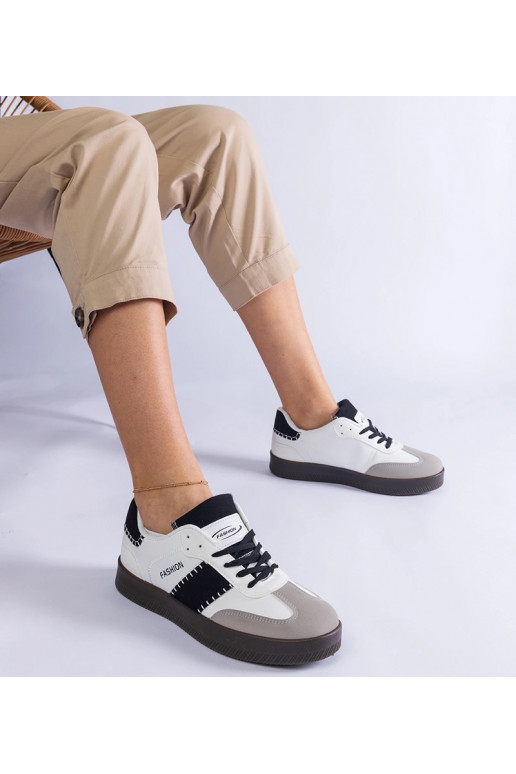 Zapatillas blancas de plataforma con...