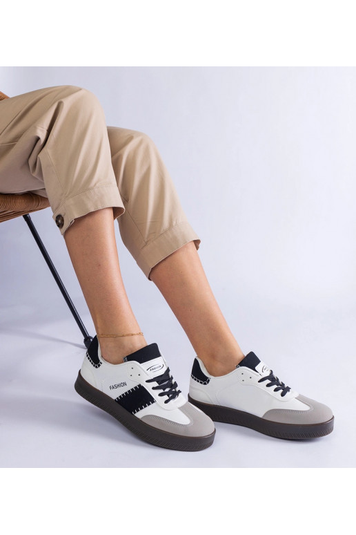 Zapatillas blancas de plataforma con...