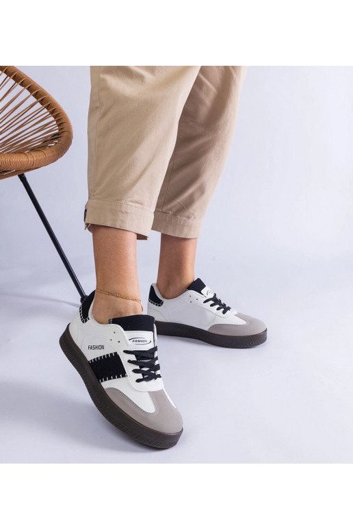 Zapatillas blancas de plataforma con...