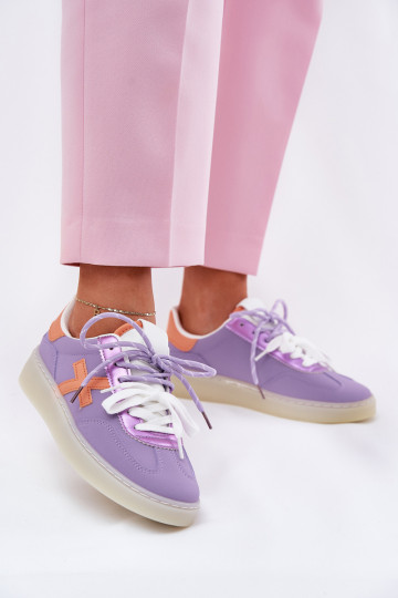 Bajo zapatillas Femenino color violeta Zelevelis 2