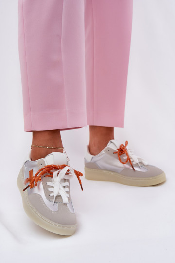 Bajo zapatillas Femenino color plata Zelevelis