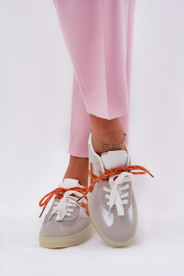 Bajo zapatillas Femenino color plata Zelevelis 2