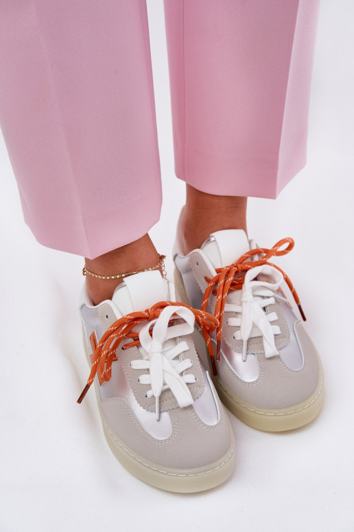 Bajo zapatillas Femenino color plata Zelevelis Bajo zapatillas Femenino color plata Zelevelis