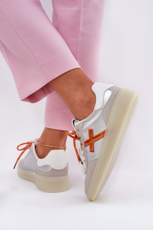 Bajo zapatillas Femenino color plata Zelevelis Bajo zapatillas Femenino color plata Zelevelis