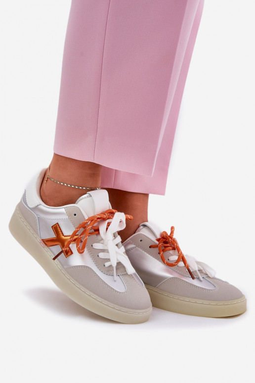 Bajo zapatillas Femenino color plata Zelevelis Bajo zapatillas Femenino color plata Zelevelis