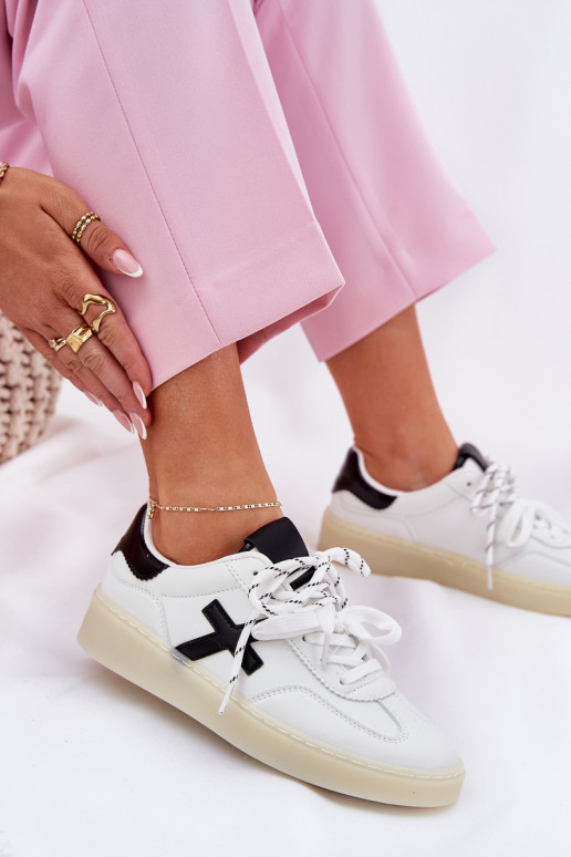 Bajo zapatillas Femenino el color blanco Zelevelis Bajo zapatillas Femenino el color blanco Zelevelis